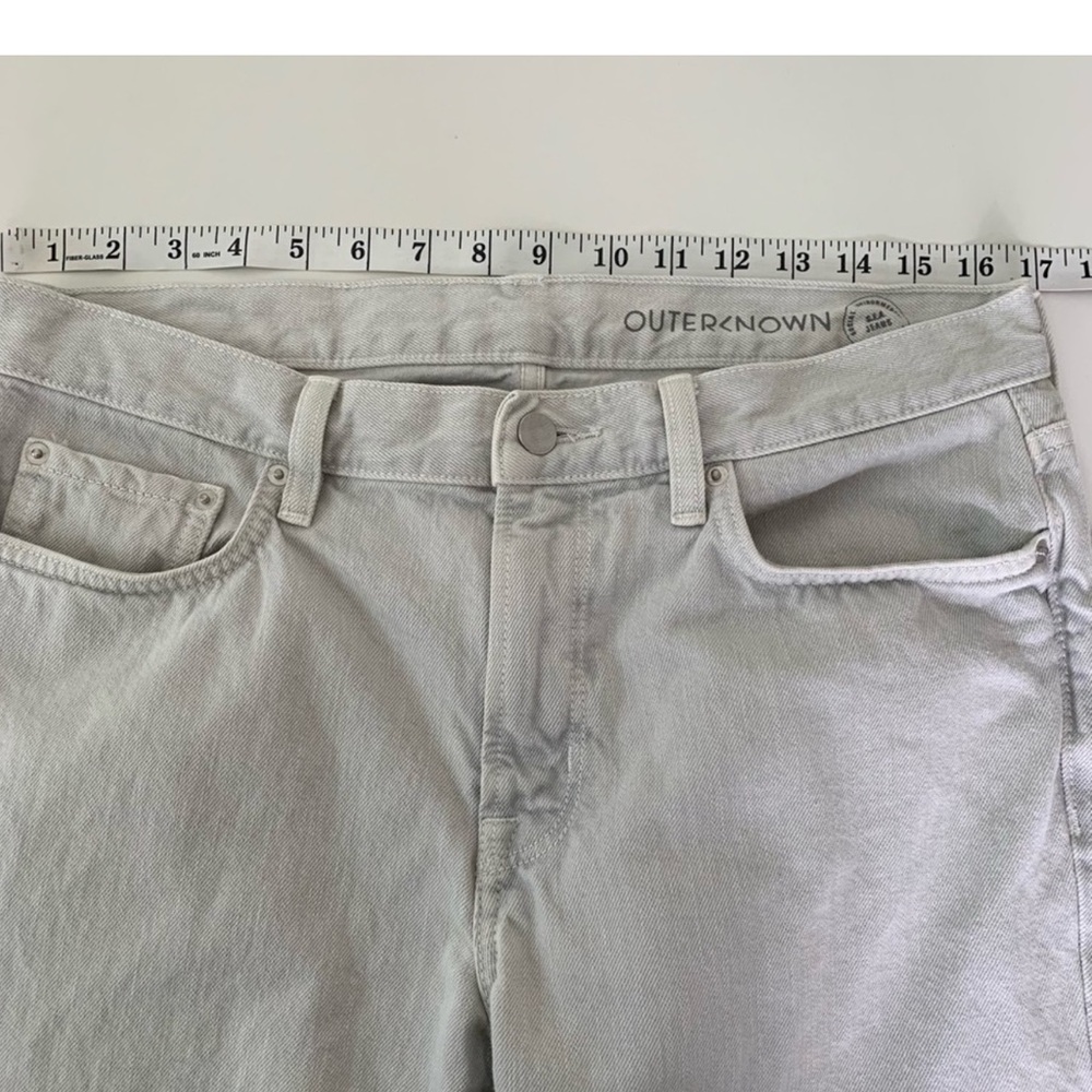 Outerknown organic SEA Drifter Tapered Jeans Mirage 32x34 - Picture 5 of 8